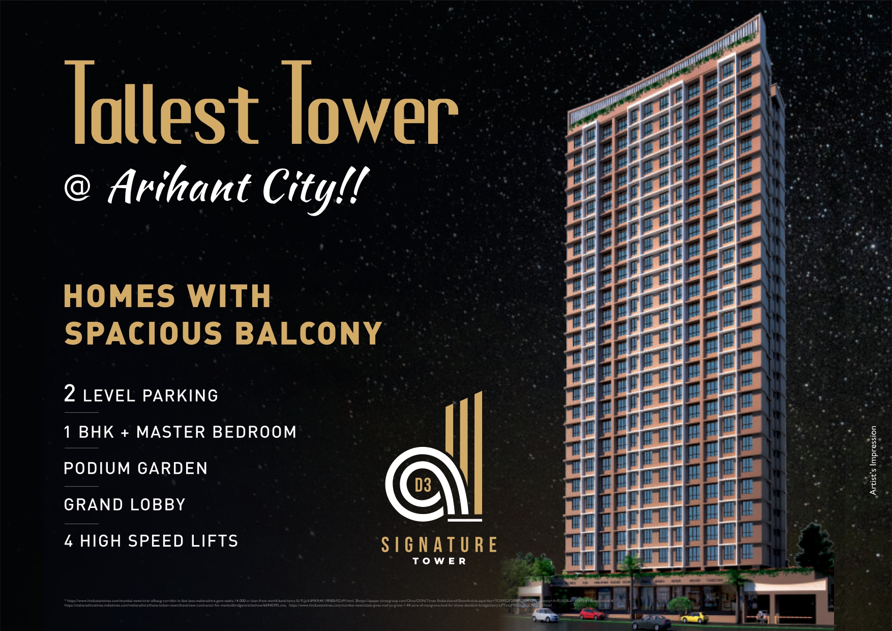 Arihant City Signature Tower image